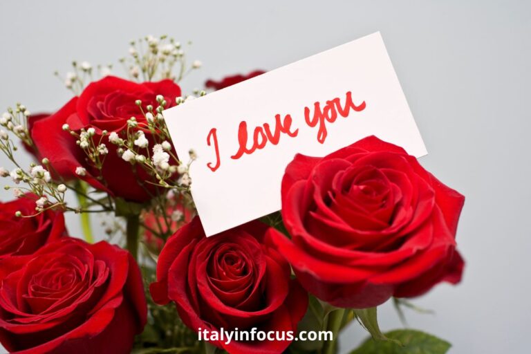 How To Say I Love You In Italian