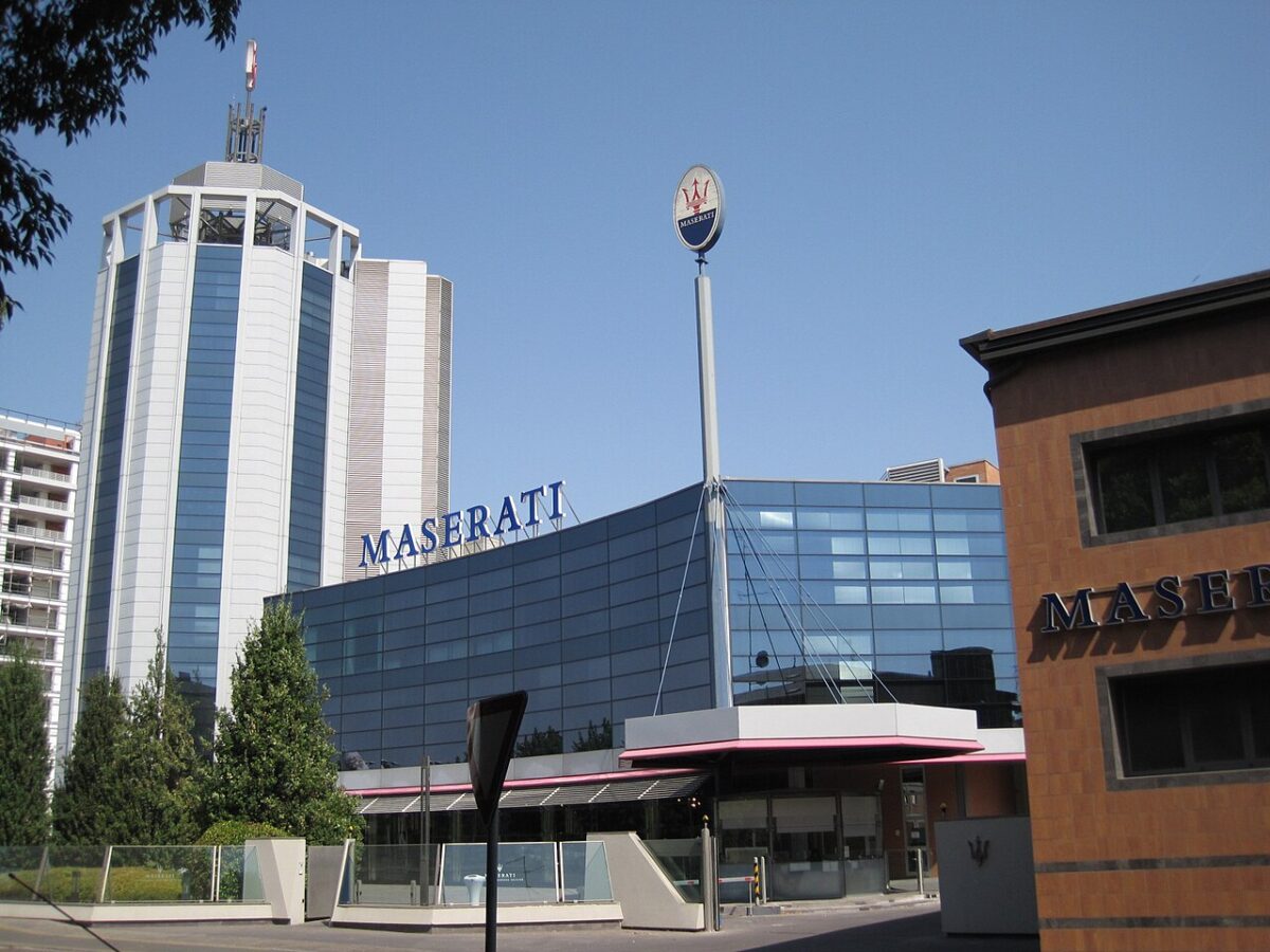Maserati Showroom Modène, Italy.