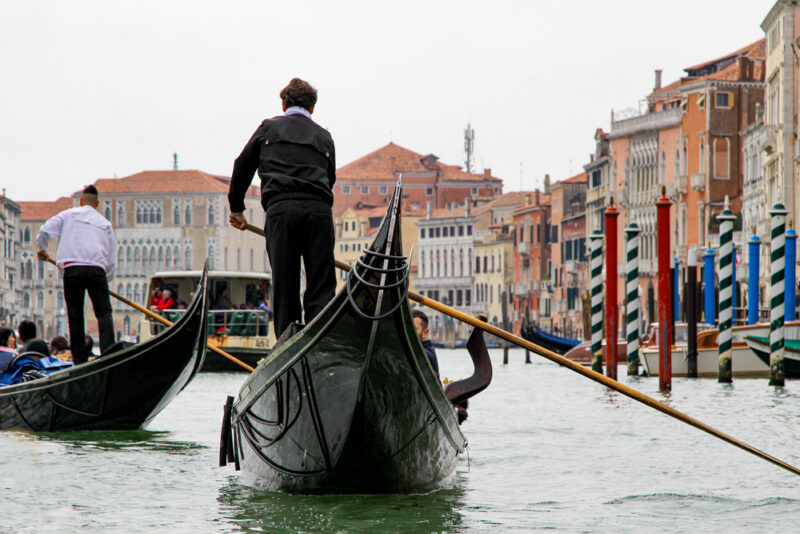 Gondola Ride in Venice